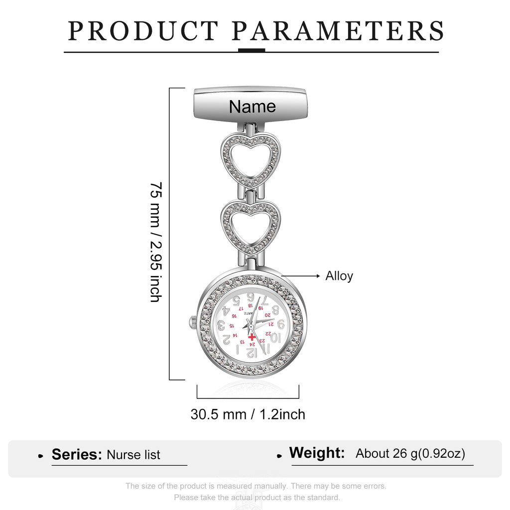 Custom Nurse Pocket Watch