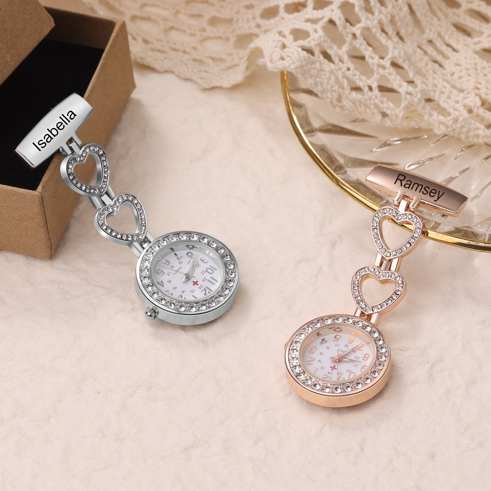 Custom Nurse Pocket Watch