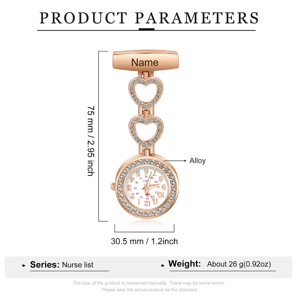 Custom Nurse Pocket Watch