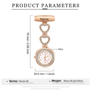 Custom Nurse Pocket Watch
