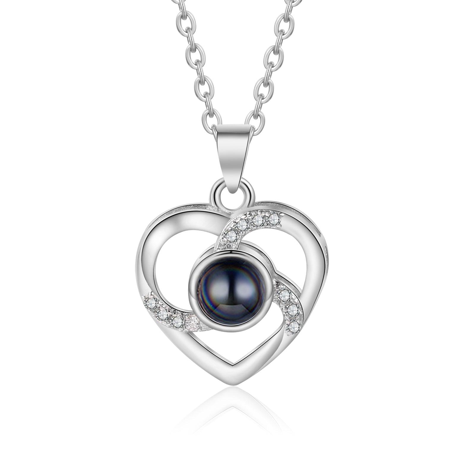Custom Photo Projection Necklace