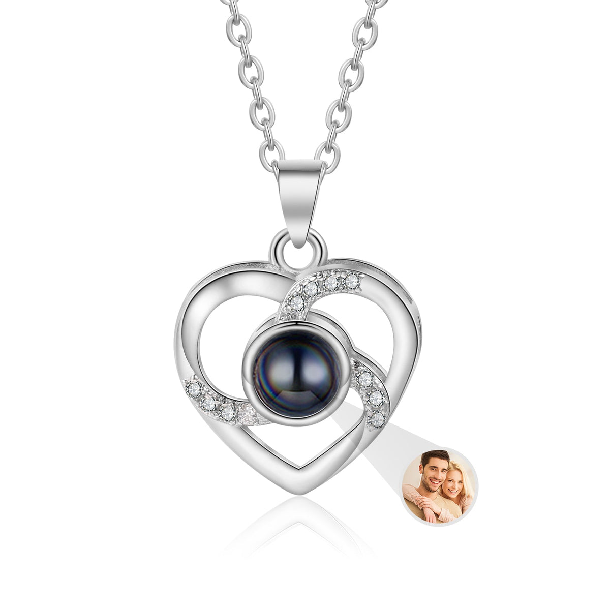 Custom Photo Projection Necklace
