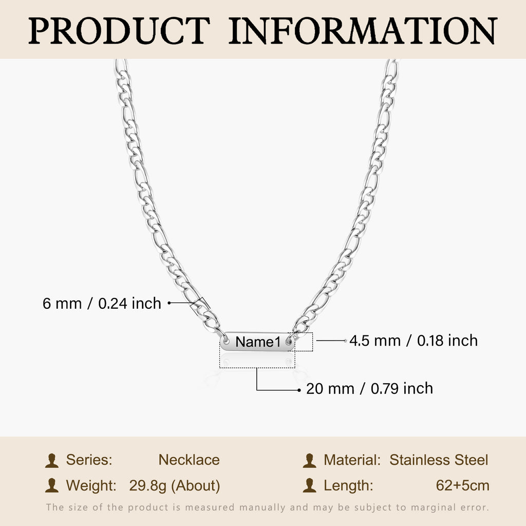 Custom Name Men's Necklace