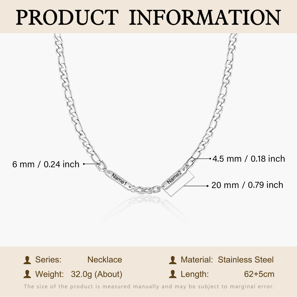 Custom Name Men's Necklace