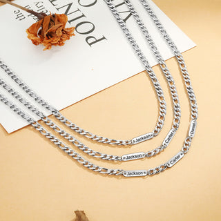 Custom Name Men's Necklace