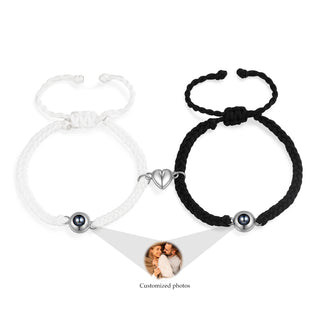 Custom Photo Couple Bracelet