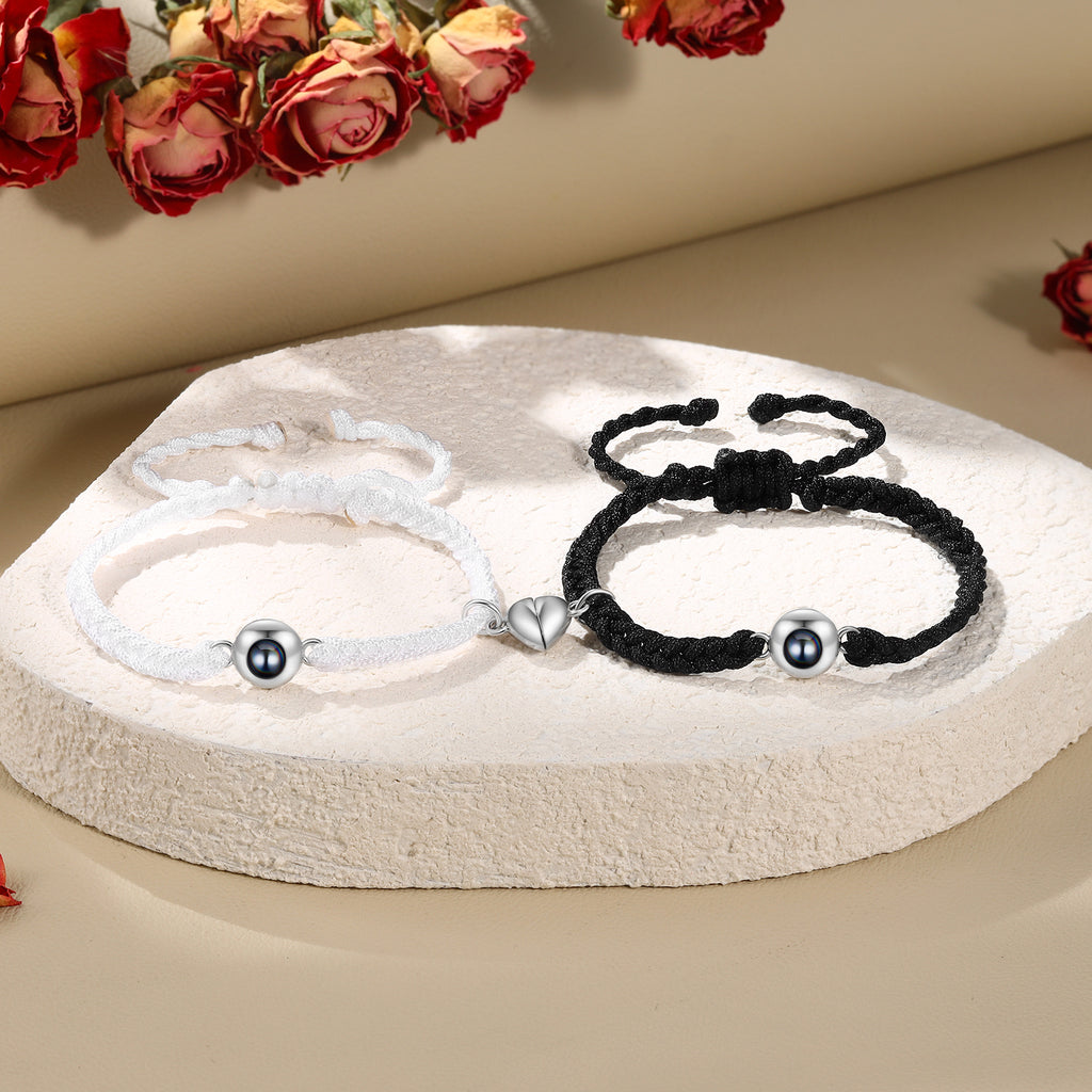 Custom Photo Couple Bracelet