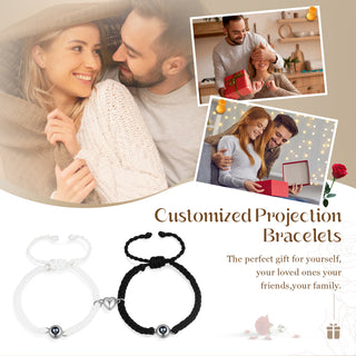 Custom Photo Couple Bracelet