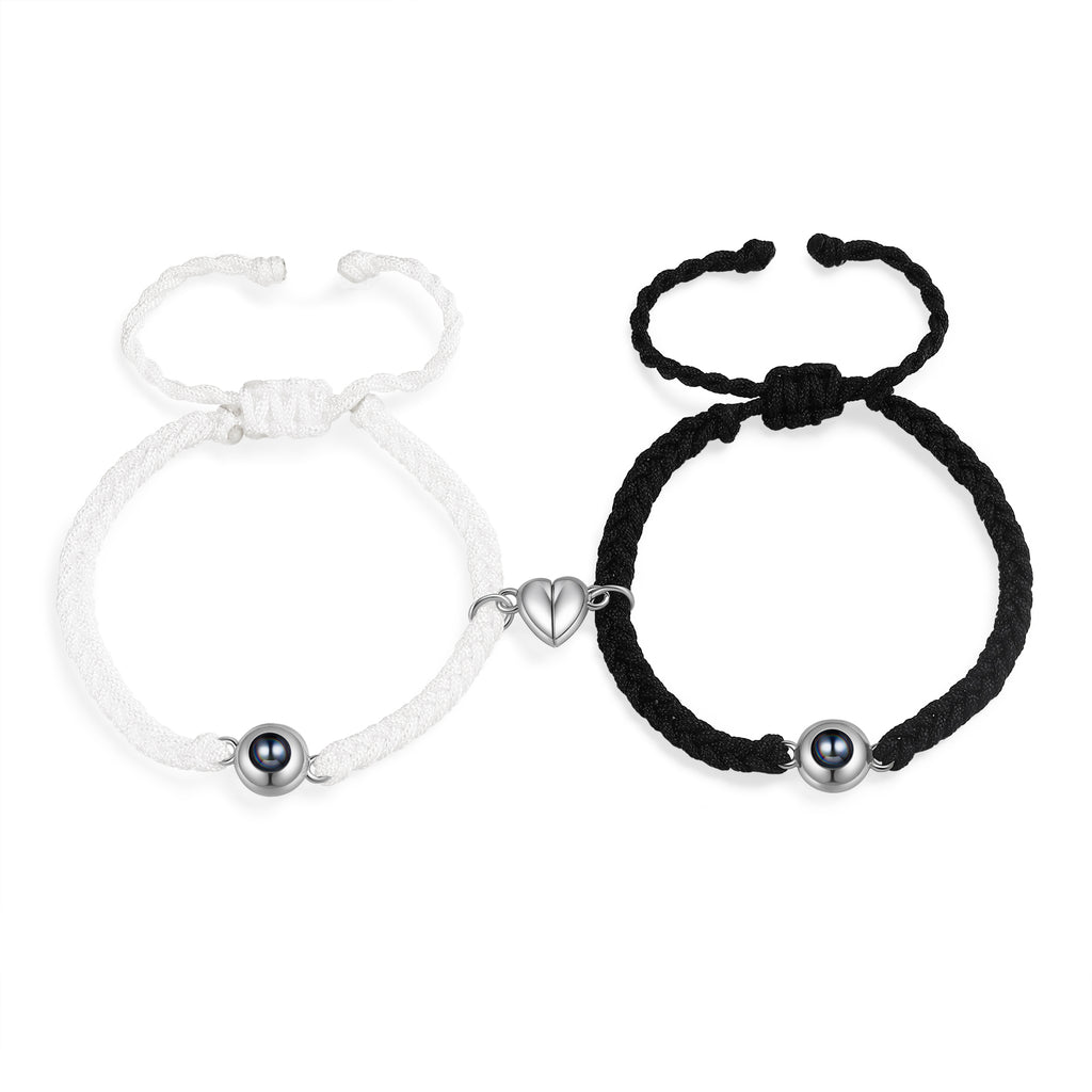 Custom Photo Couple Bracelet