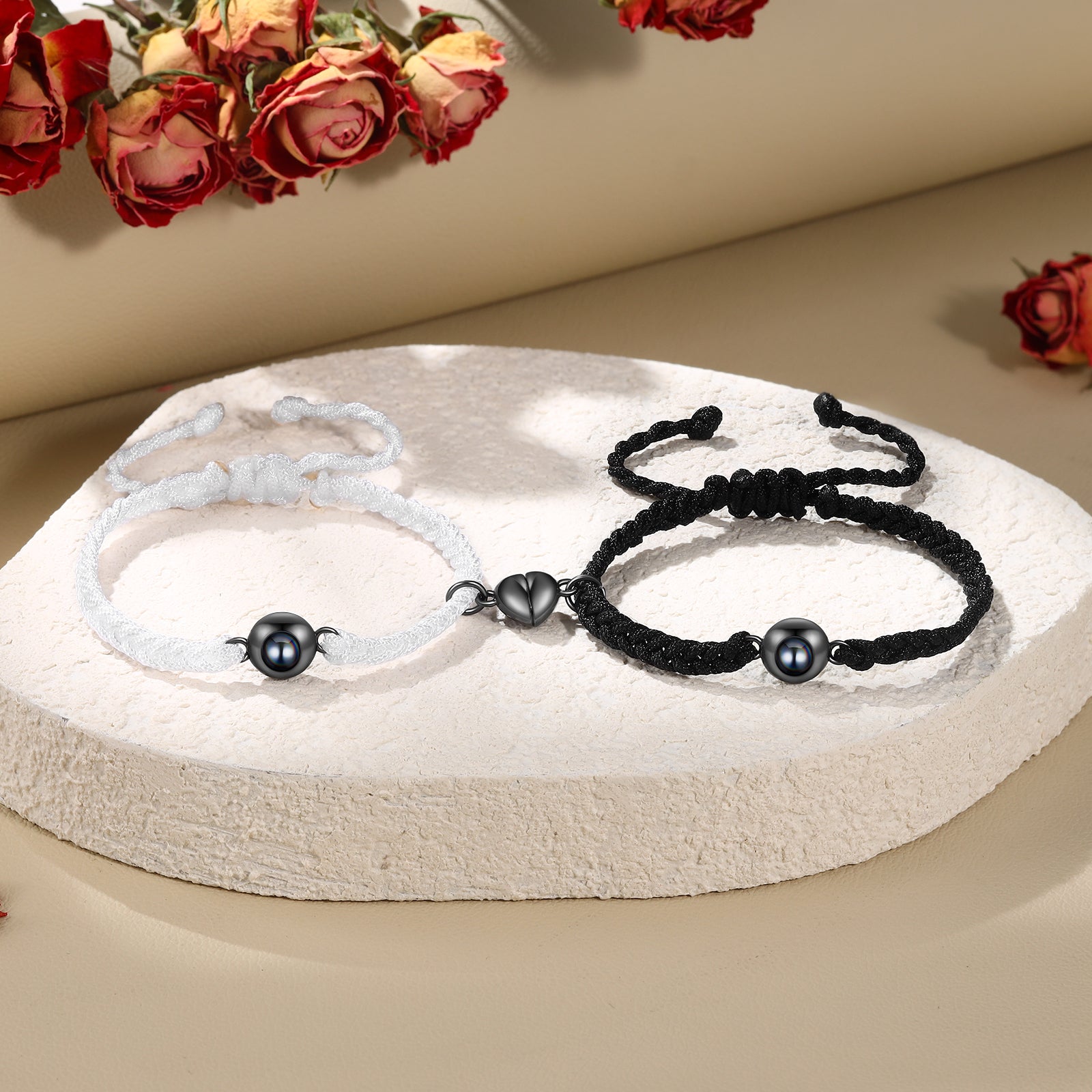 Custom Photo Couple Bracelet