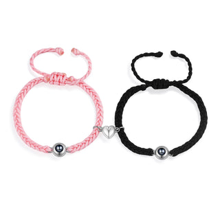 Custom Photo Couple Bracelet