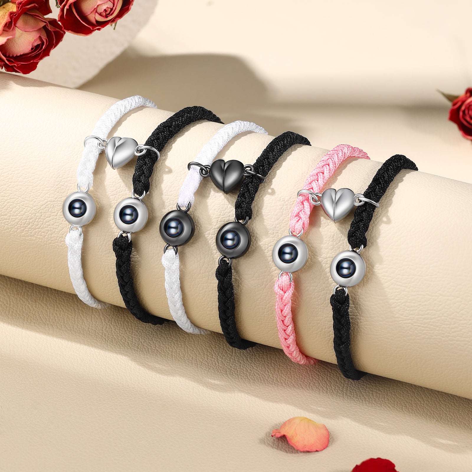 Custom Photo Couple Bracelet