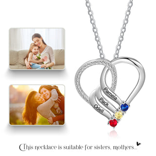 925 Sterling silver Custom Birthstone necklace