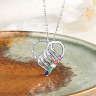 925 Sterling silver Custom Birthstone necklace