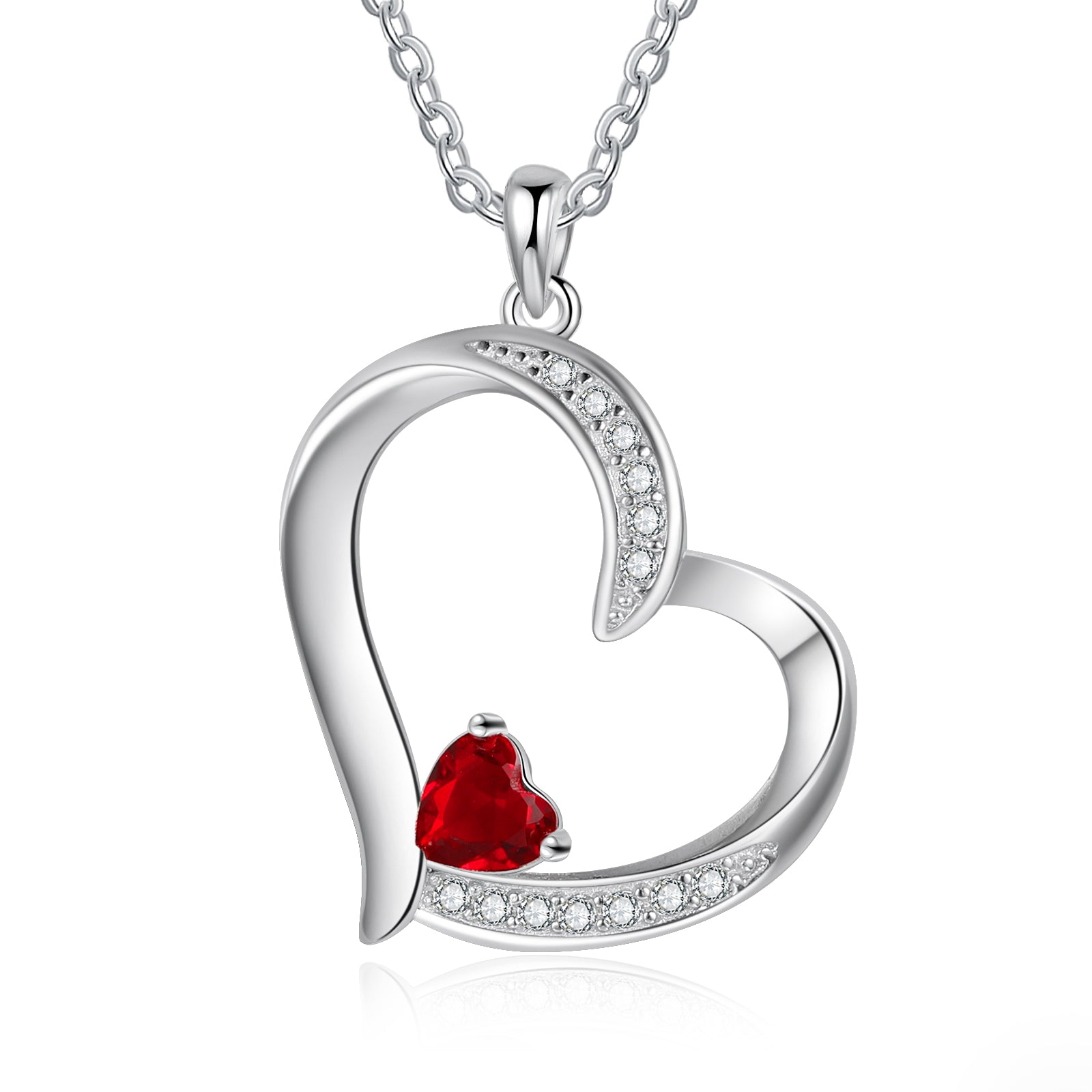 925 Sterling silver Custom Birthstone necklace