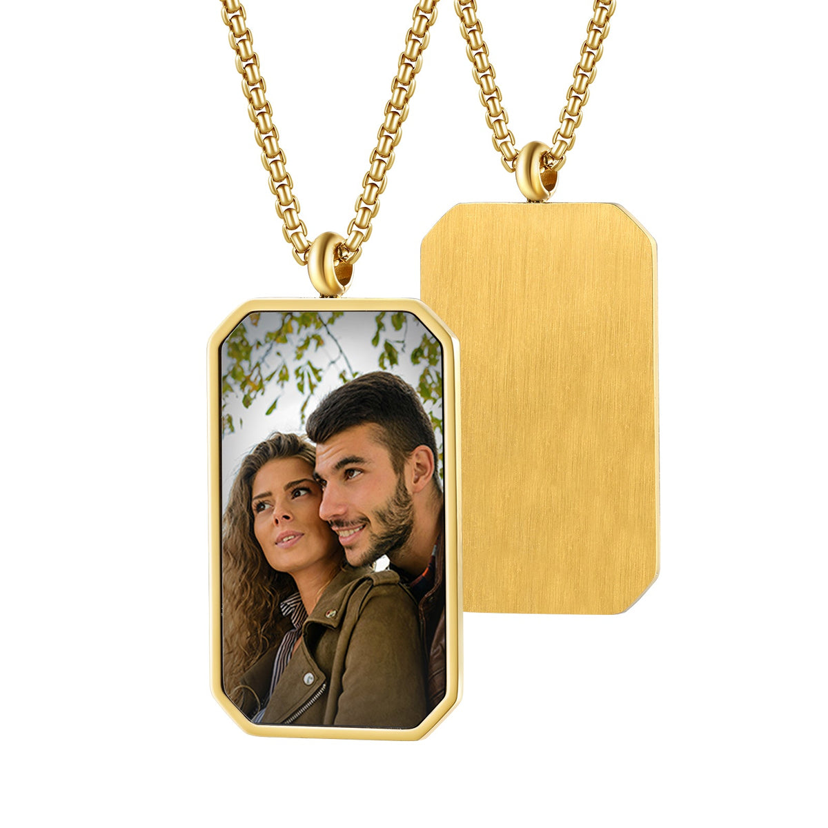 Custom Photo Thermal Necklace