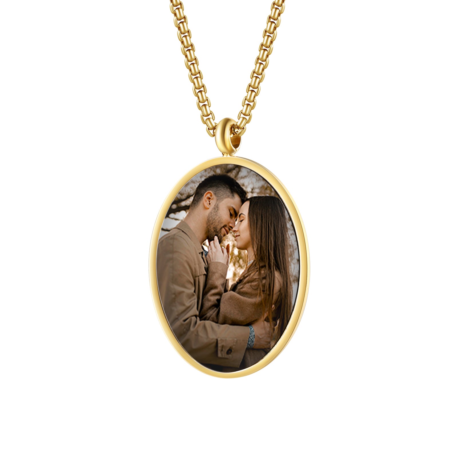 Custom Photo Thermal Necklace