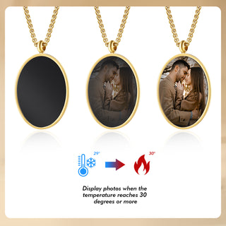 Custom Photo Thermal Necklace