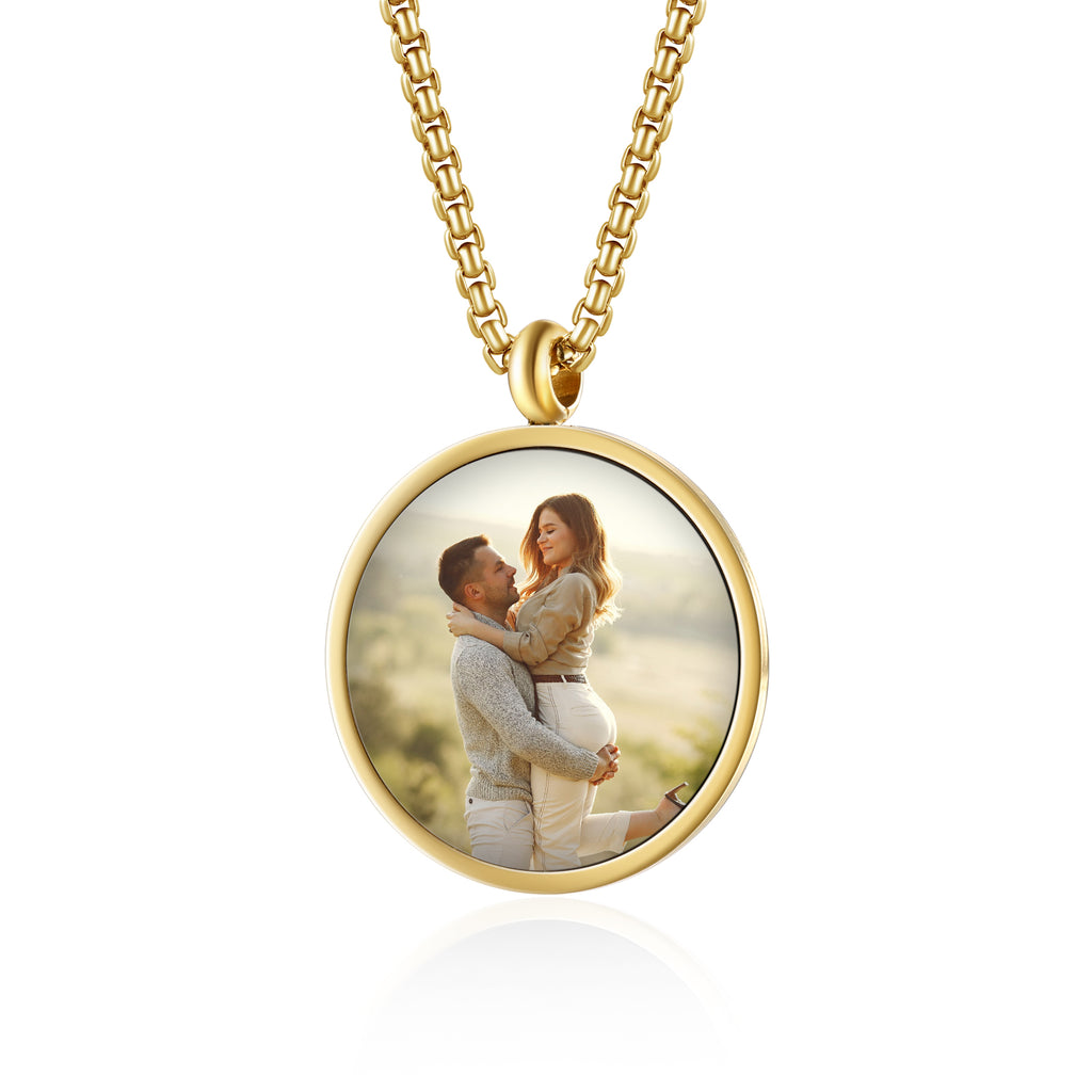 Custom Photo Thermal Necklace