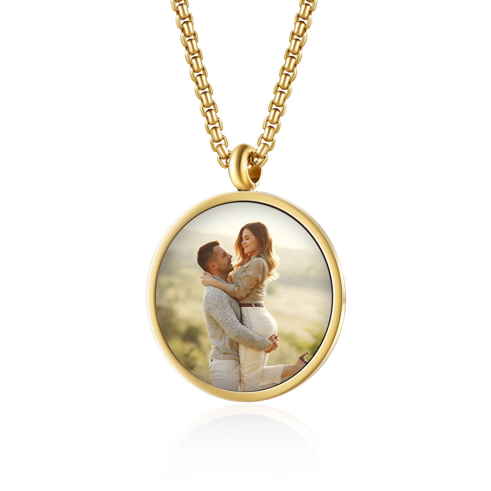 Custom Photo Thermal Necklace