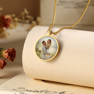 Custom Photo Thermal Necklace