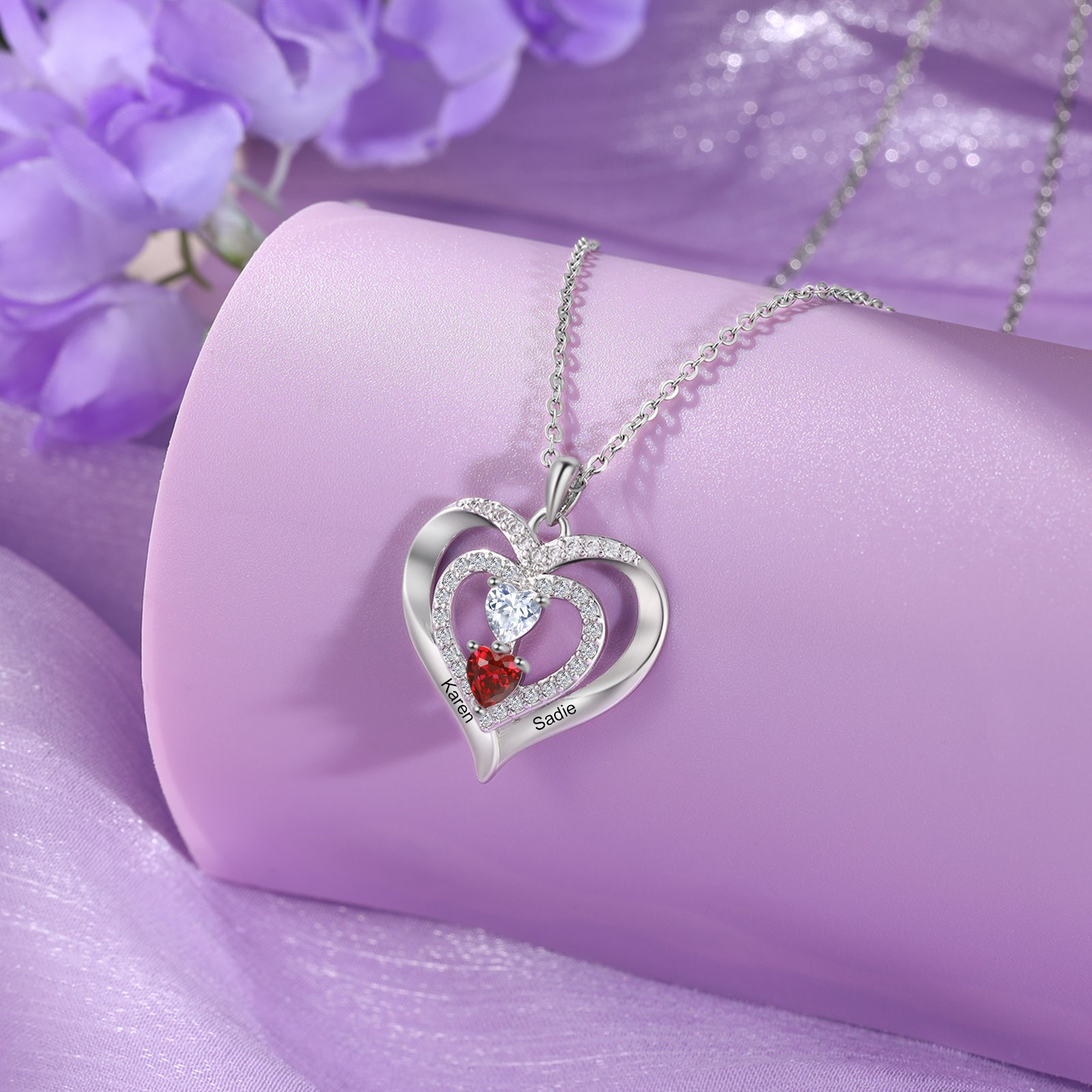 Custom Birthstone Necklace