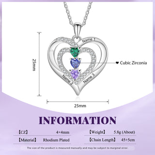 Custom Birthstone Necklace