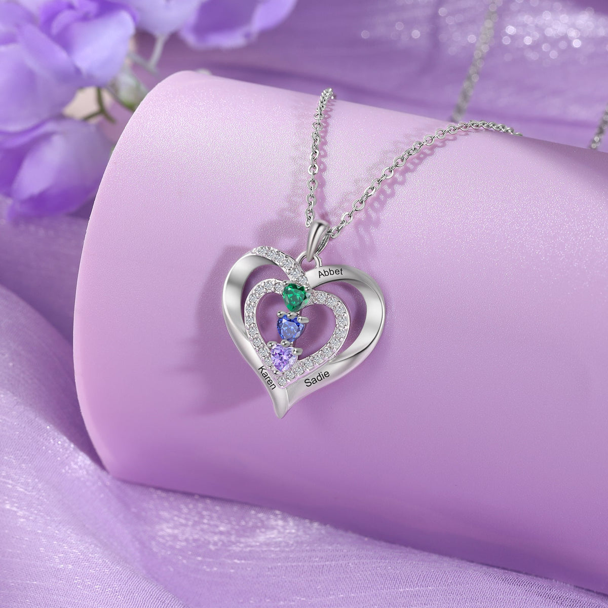 Custom Birthstone Necklace