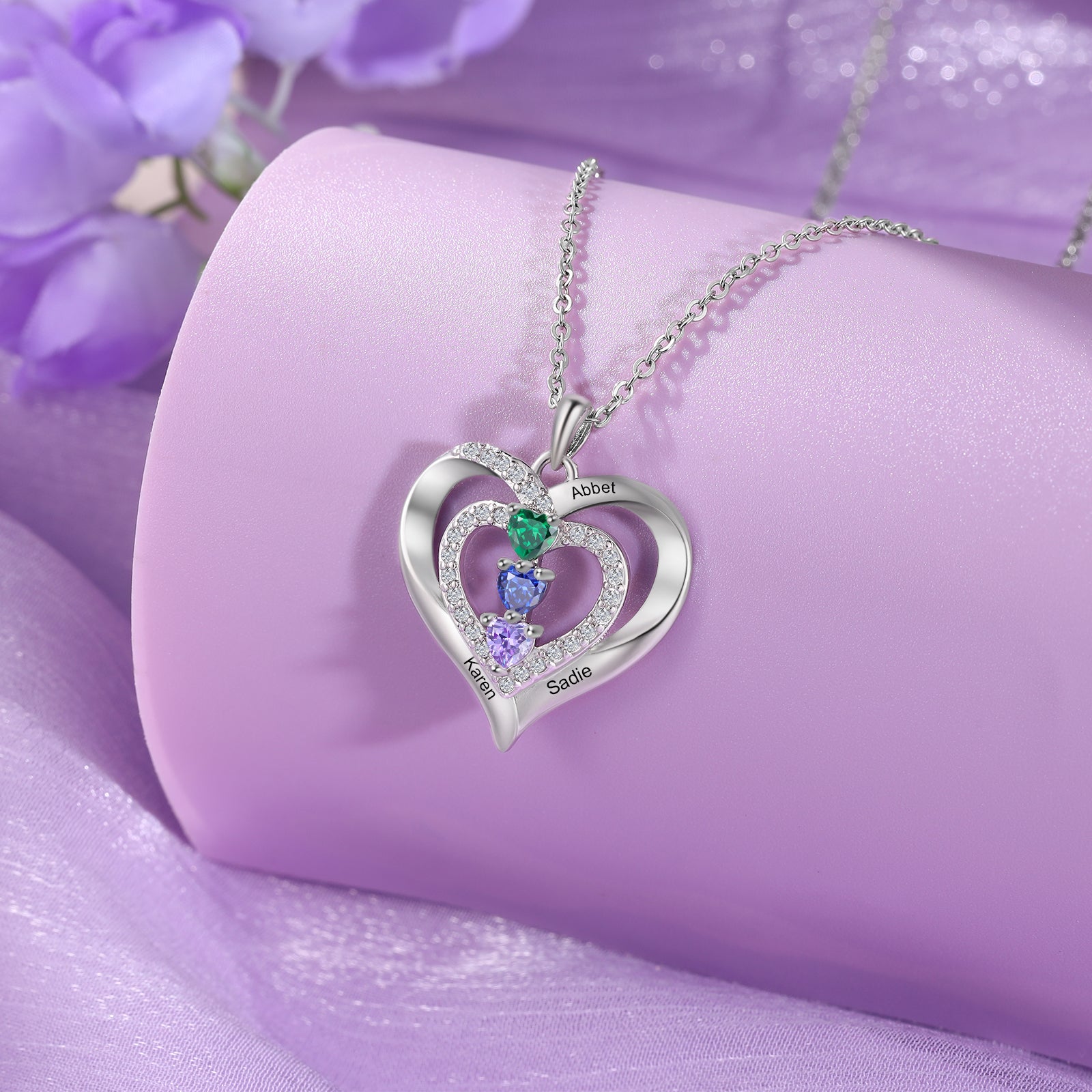 Custom Birthstone Necklace