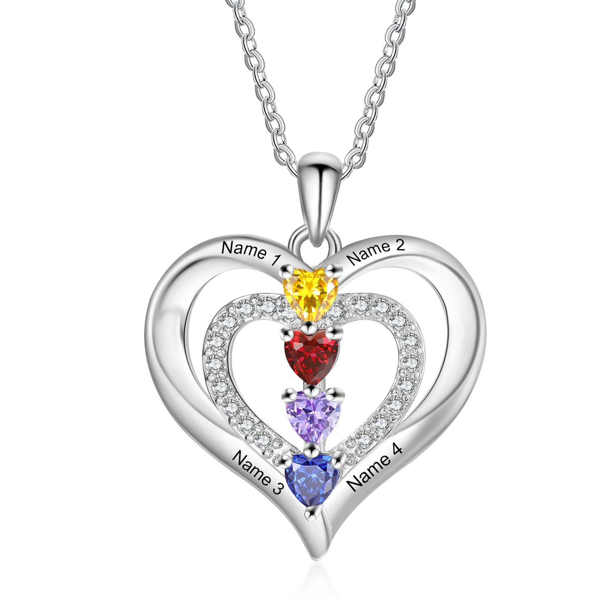 Custom Birthstone Necklace
