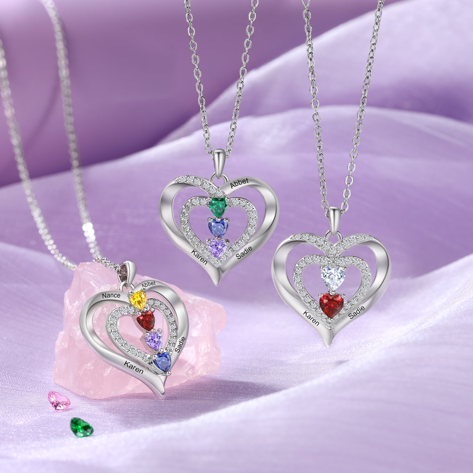Custom Birthstone Necklace