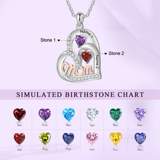 Custom Birthstone Necklace