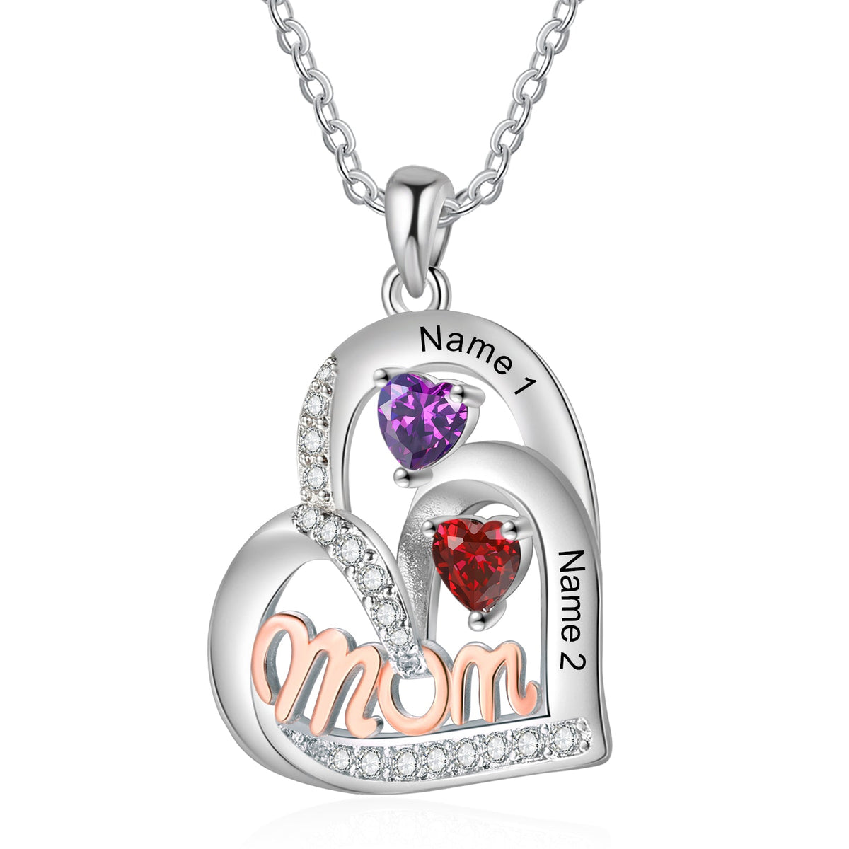 Custom Birthstone Necklace