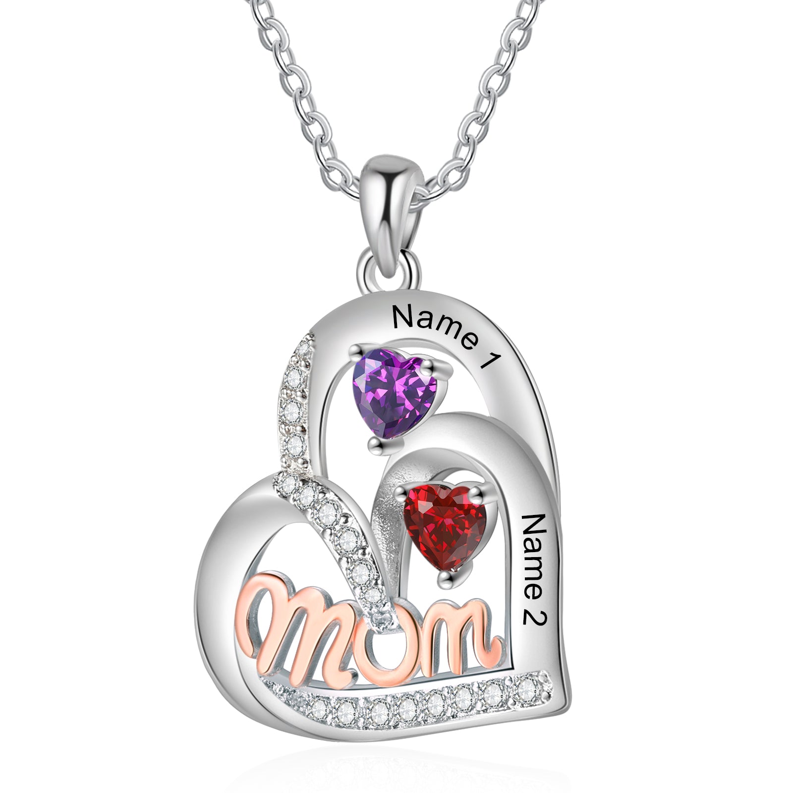 Custom Birthstone Necklace