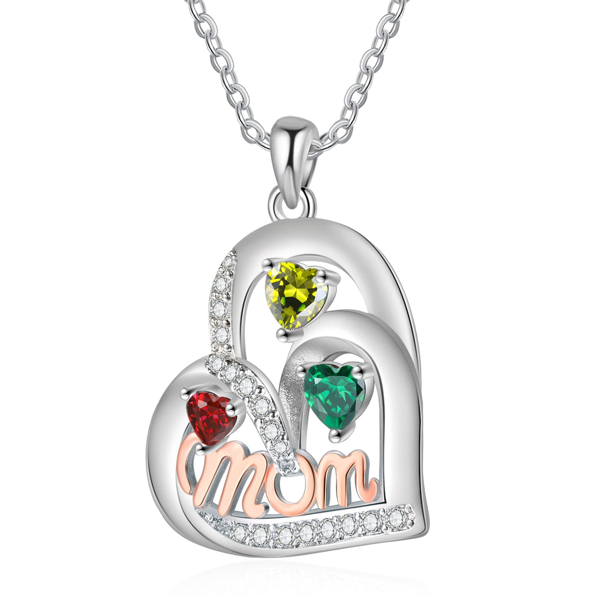 Custom Birthstone Necklace