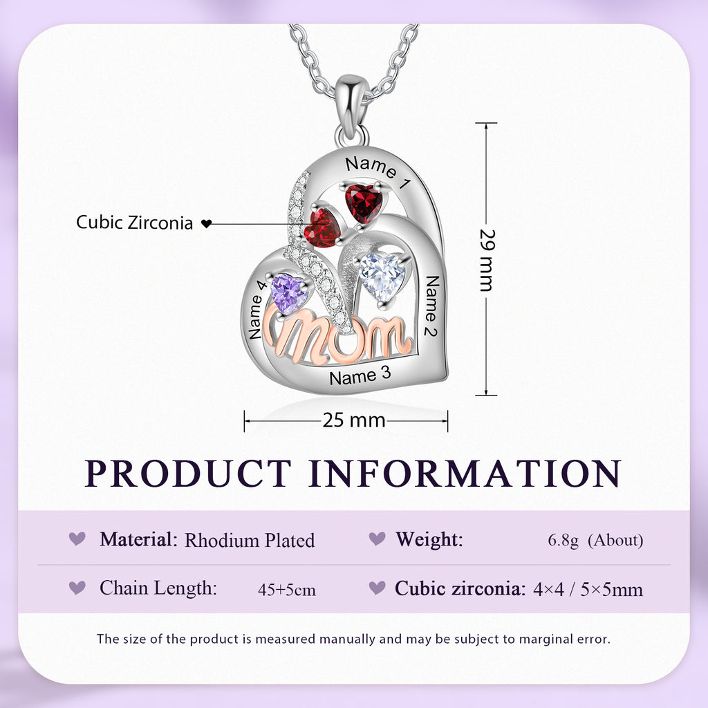 Custom Birthstone Necklace