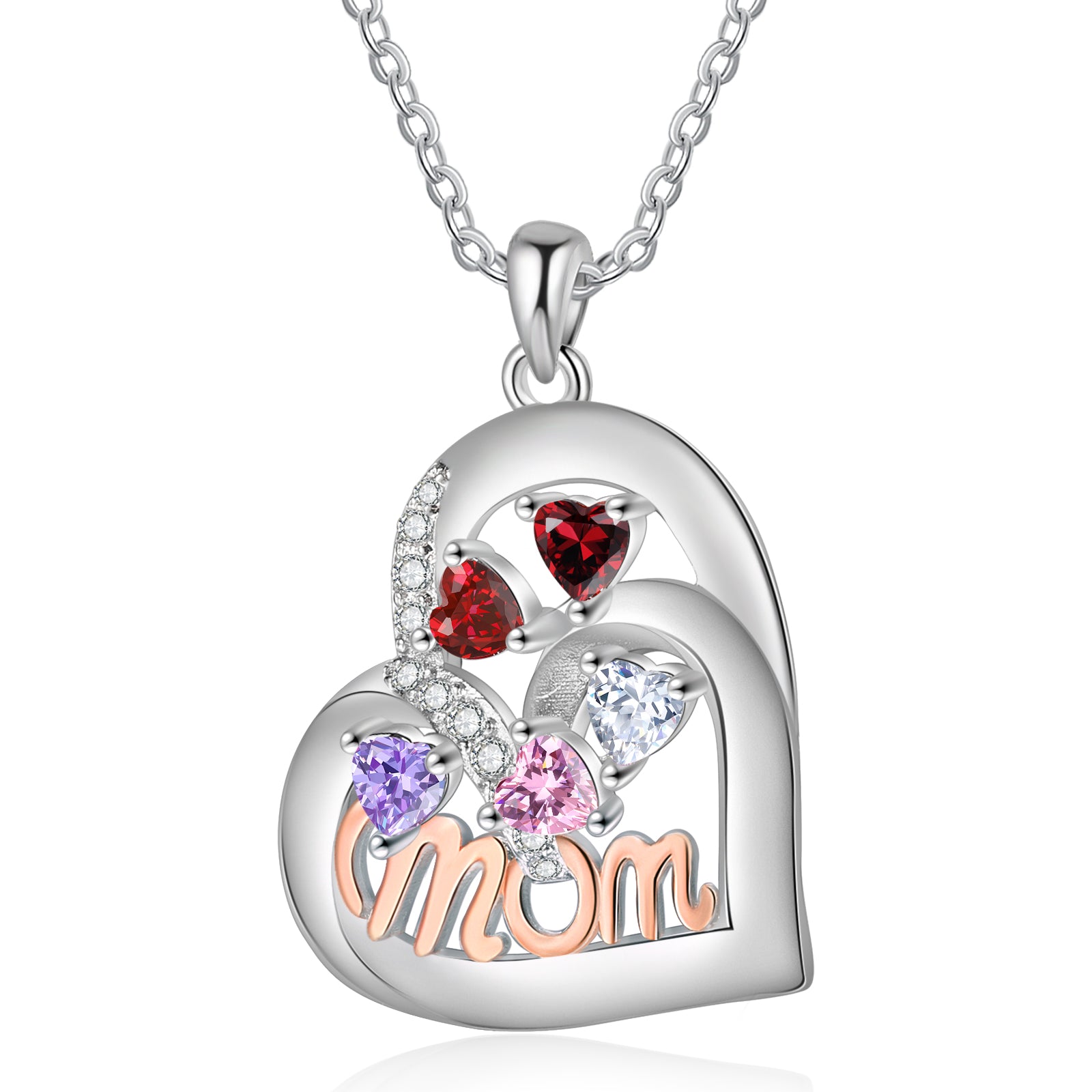 Custom Birthstone Necklace