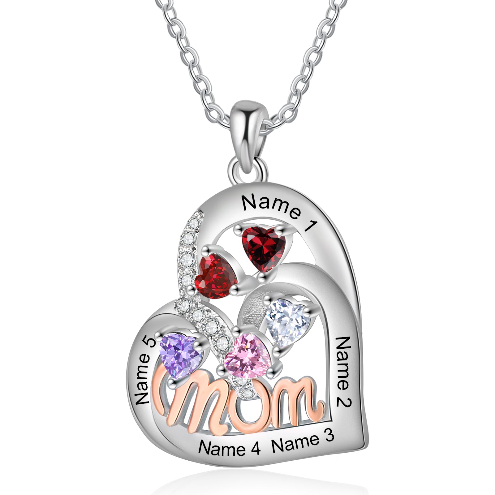 Custom Birthstone Necklace