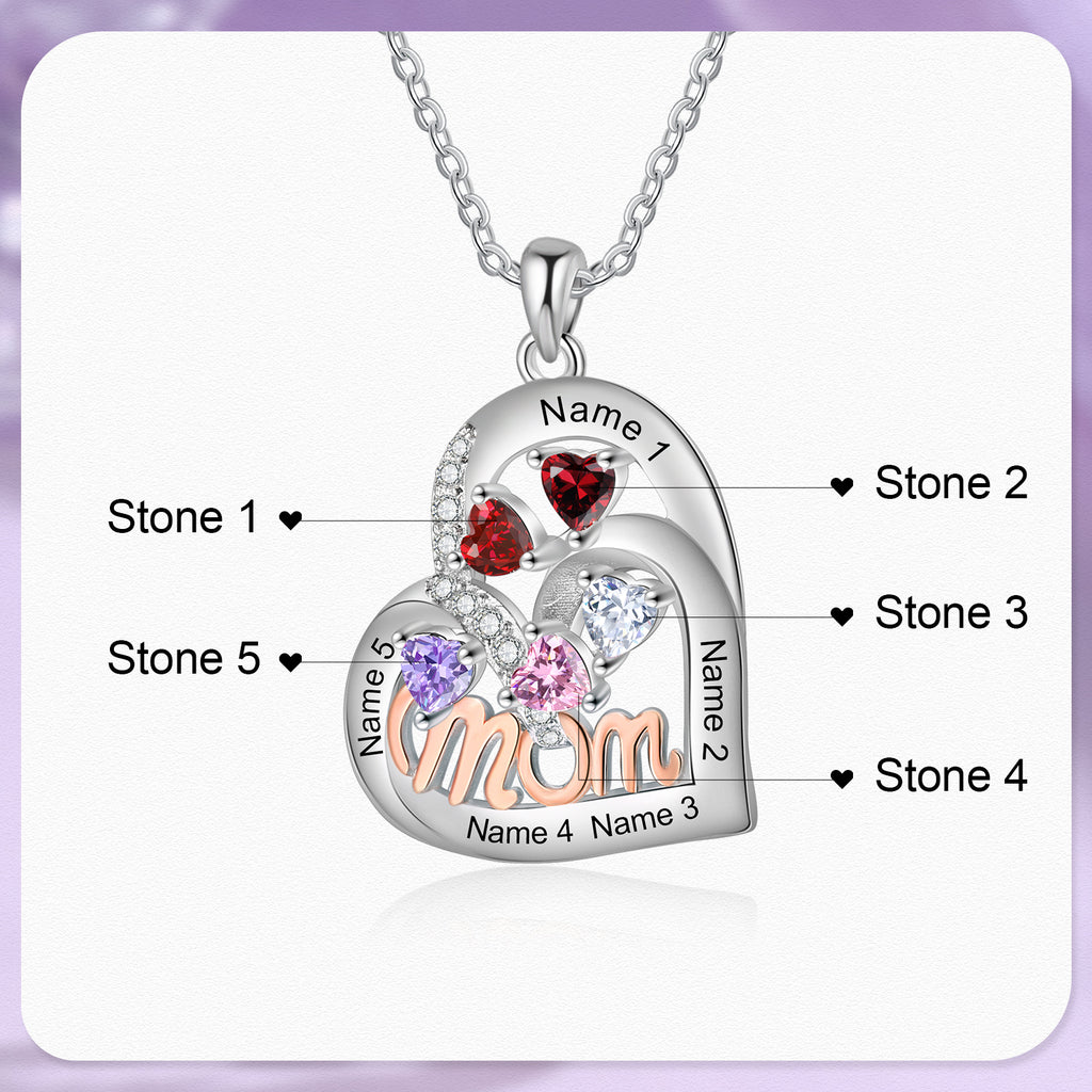 Custom Birthstone Necklace