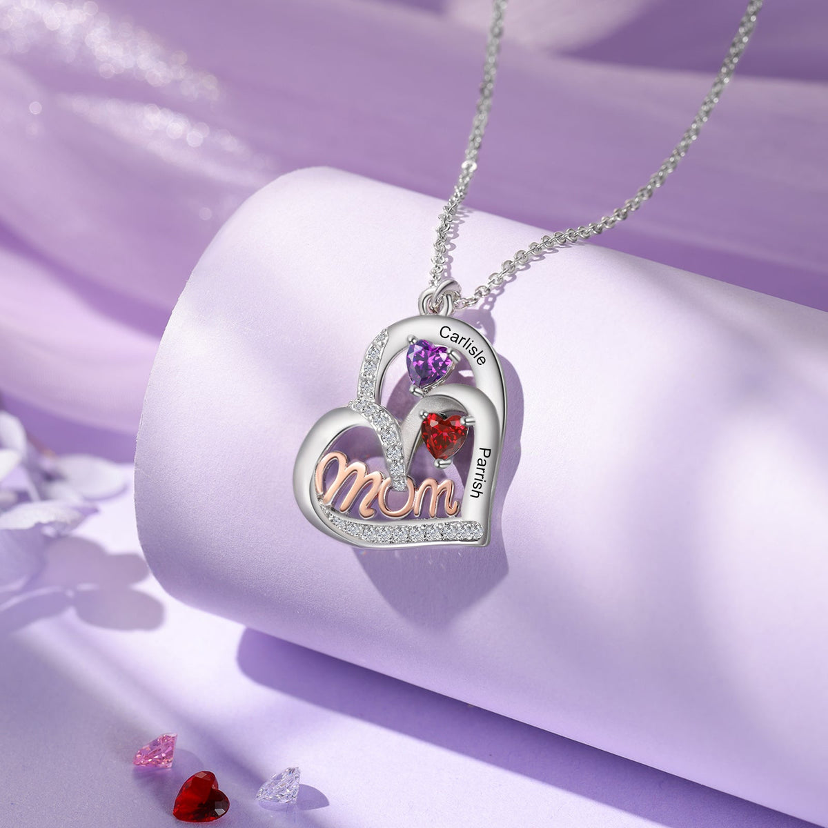 Custom Birthstone Necklace
