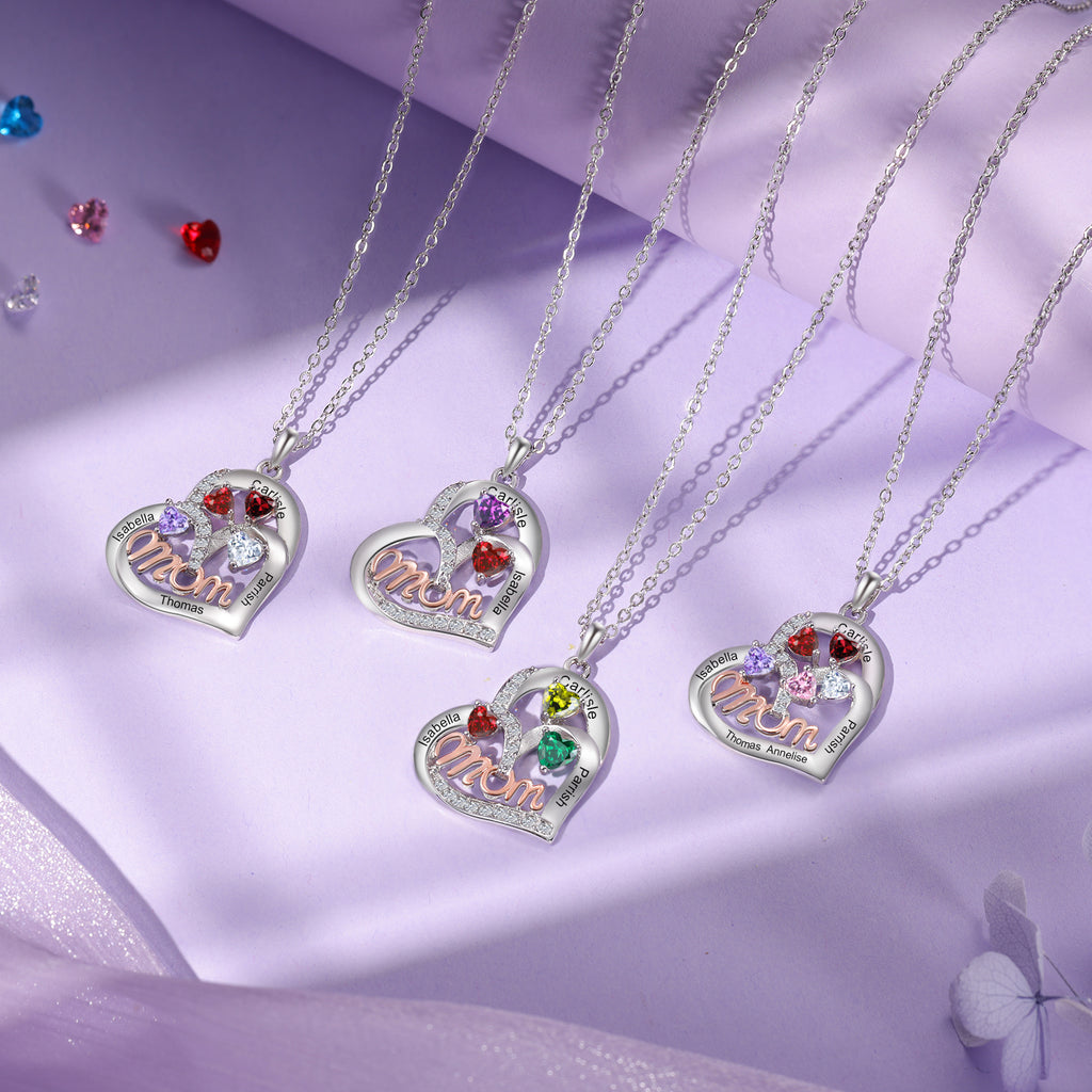 Custom Birthstone Necklace