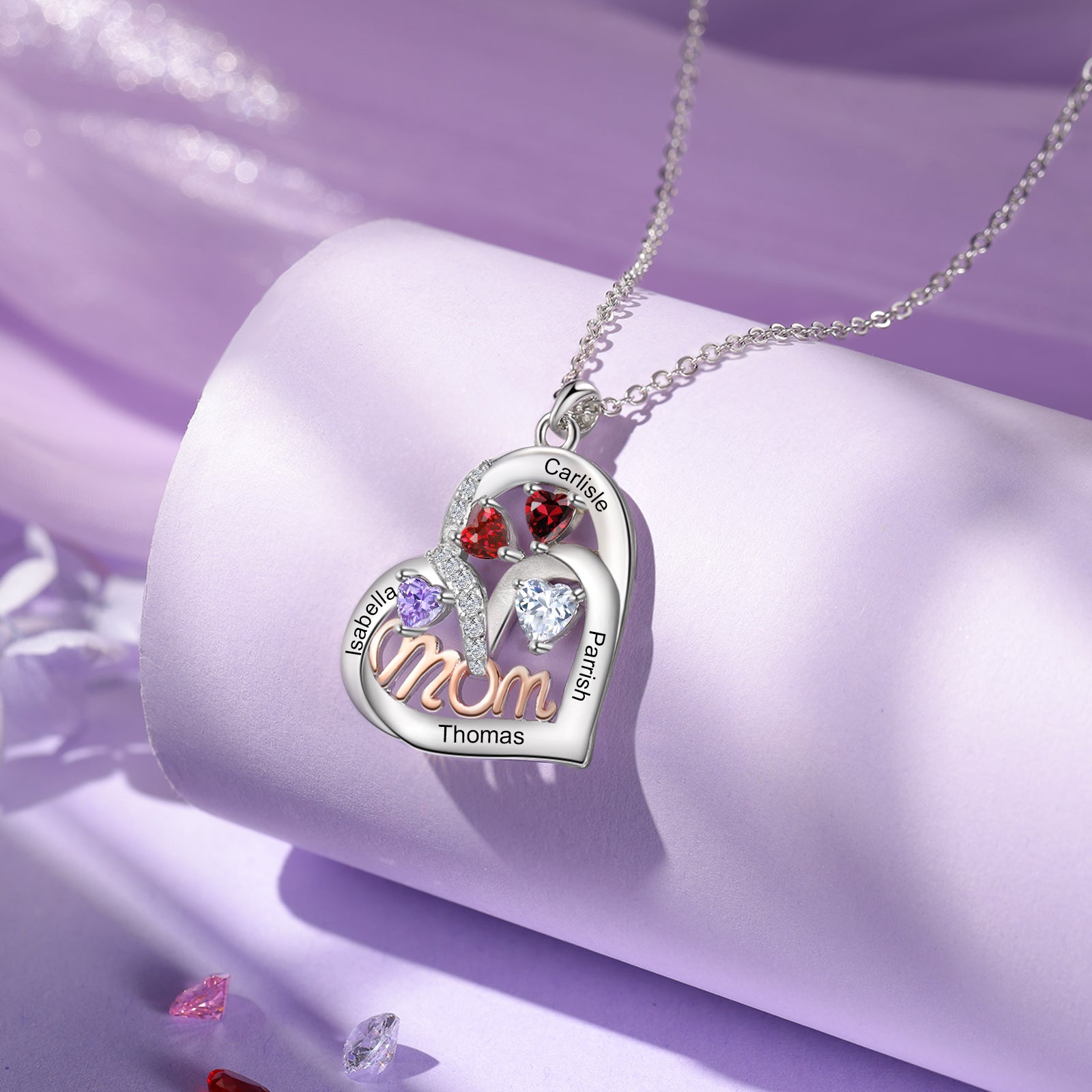 Custom Birthstone Necklace