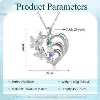 Custom Birthstone Necklace