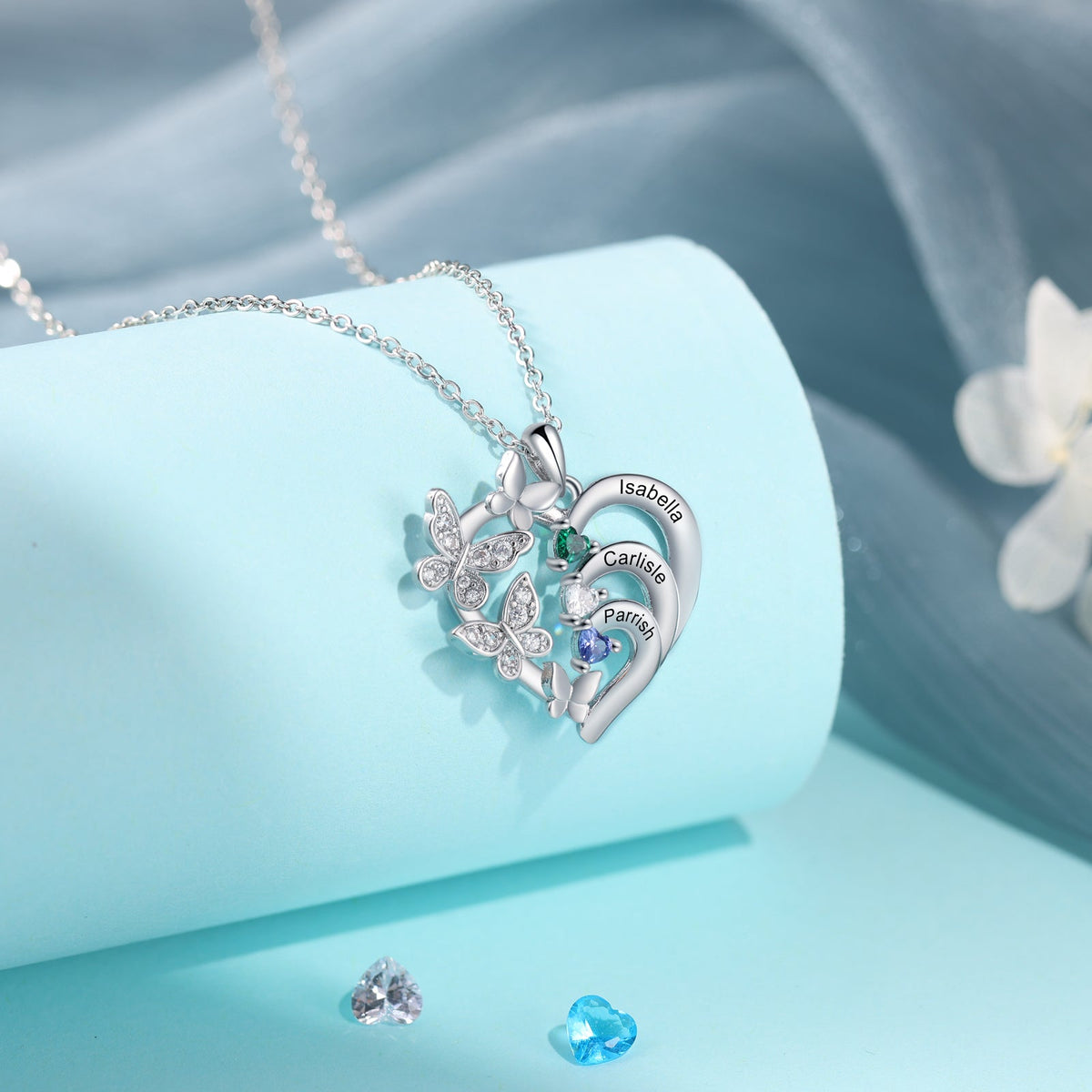 Custom Birthstone Necklace