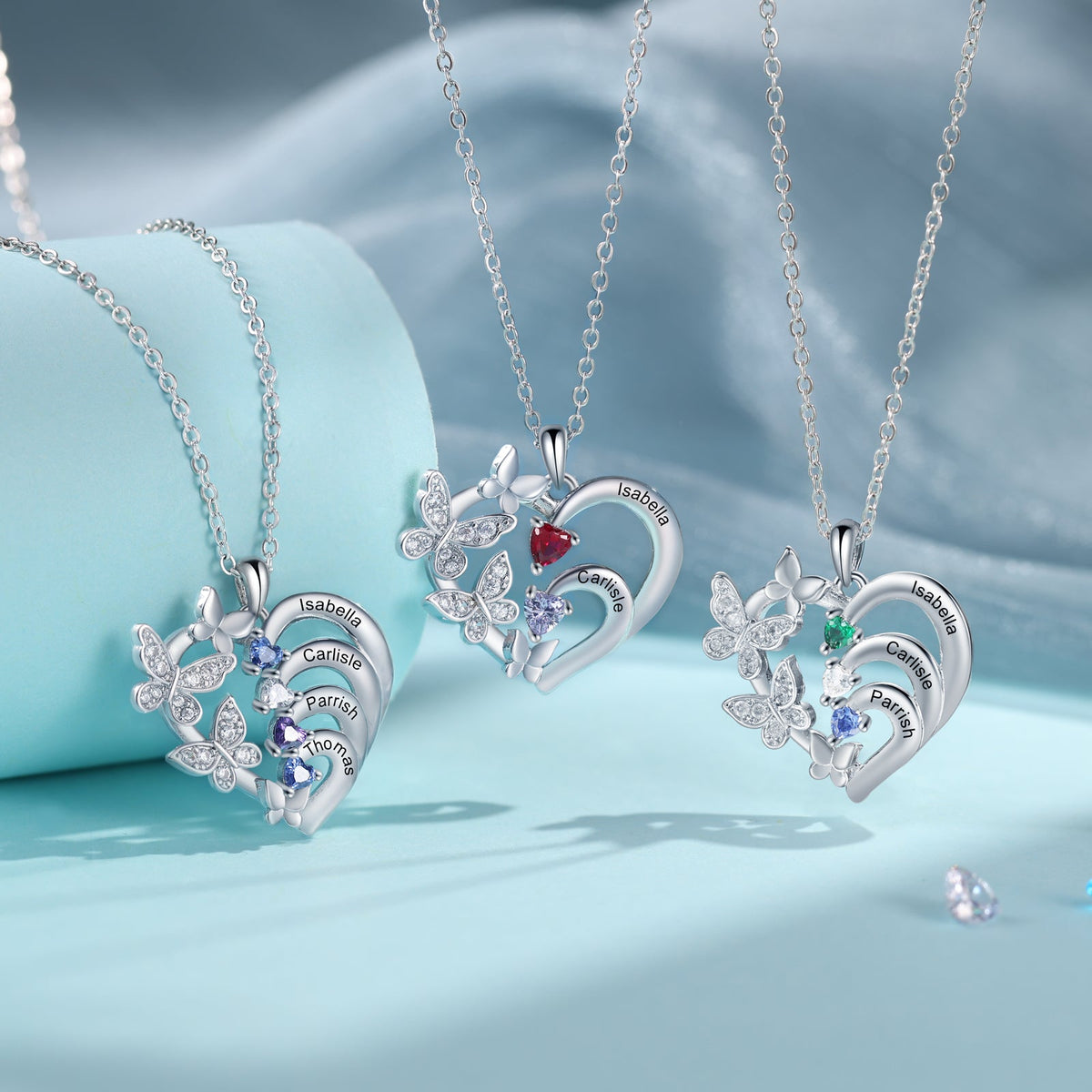 Custom Birthstone Necklace