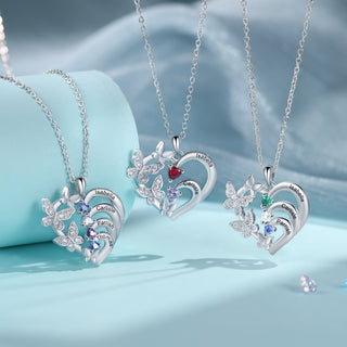 Custom Birthstone Necklace