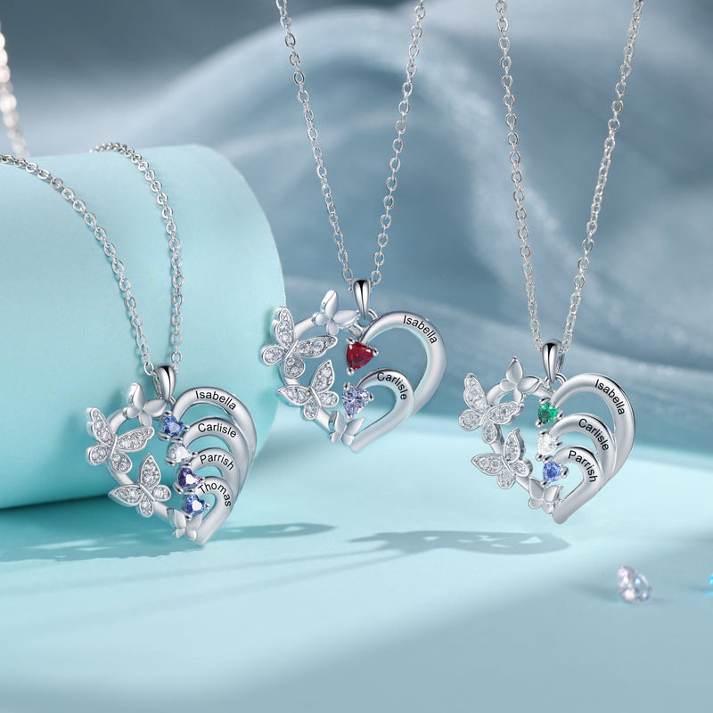 Custom Birthstone Necklace
