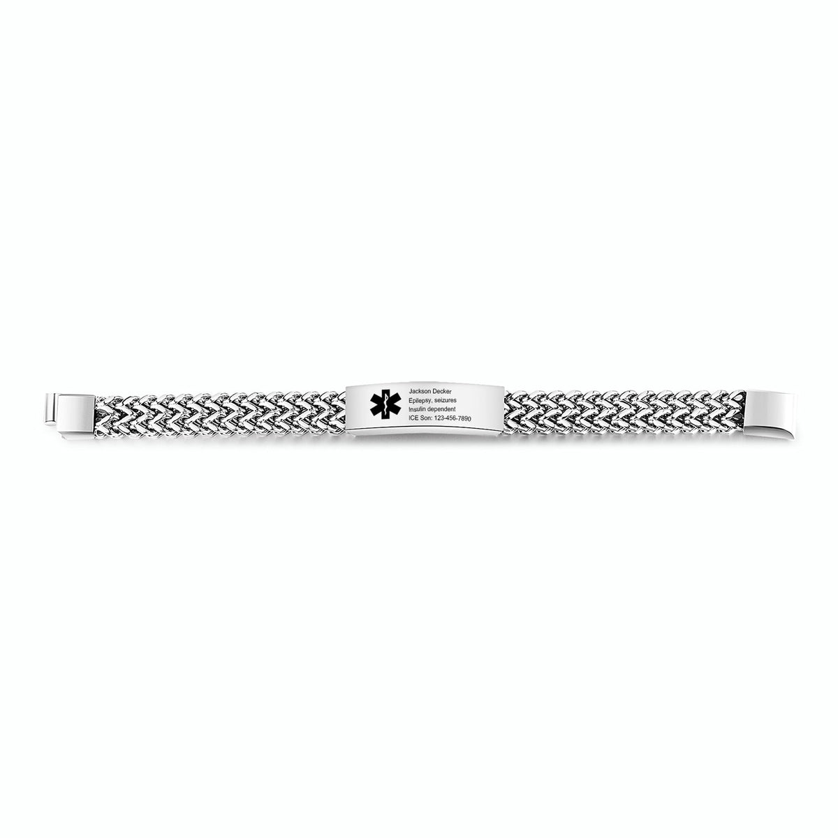 Customized Stainless Steel Medical Bracelets