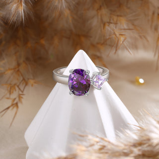 925 Sterling Silver Custom Birtstone Ring