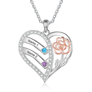 Custom Birthstone necklace